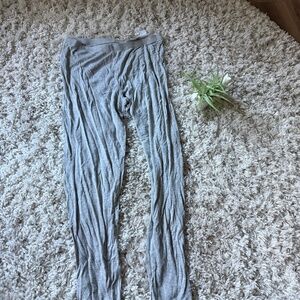 Comfortable gray Gray Rayon simple casual flowy comfy plain women’s Blend Leggin